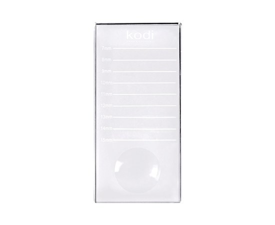Изображение  Glass for glue Kodi 20093945 rectangular with markings