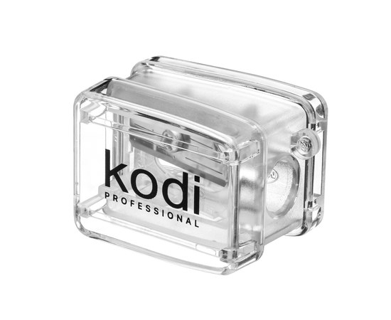 Изображение  Cosmetic pencil sharpener (transparent, with one blade) Kodi 20061333