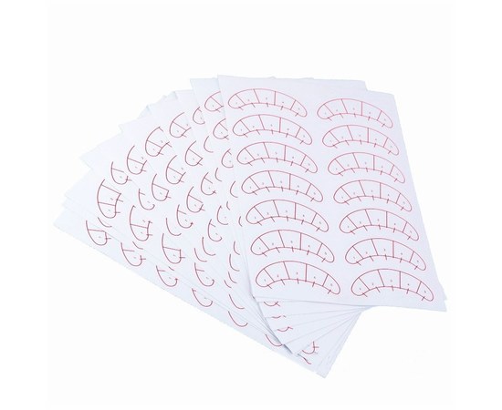 Изображение  Eyelash extension stickers (70 pairs per pack) Kodi 20109745