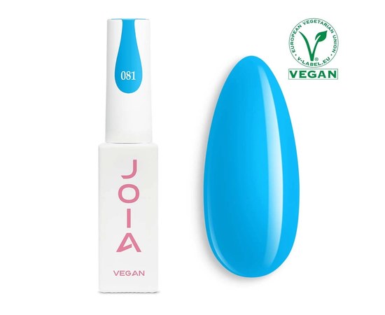 Изображение  Gel polish for nails JOIA vegan 6 ml, № 081, Volume (ml, g): 6, Color No.: 81