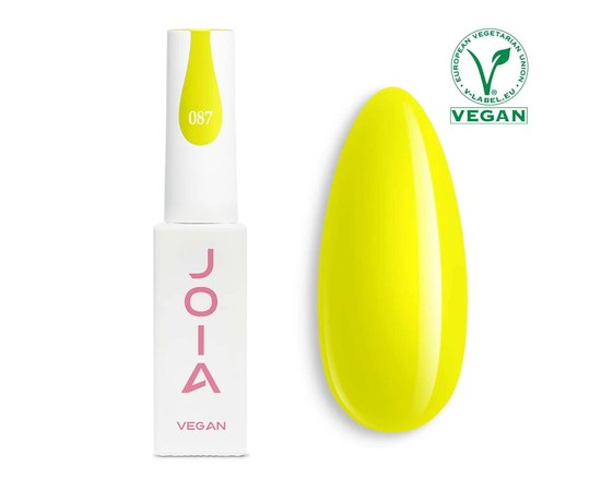 Изображение  Gel polish for nails JOIA vegan 6 ml, № 087, Volume (ml, g): 6, Color No.: 87