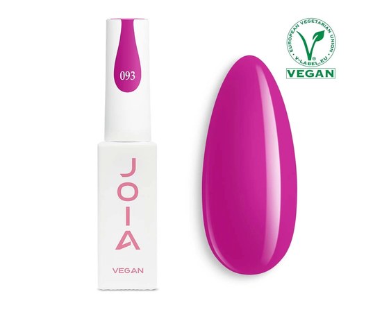 Изображение  Gel polish for nails JOIA vegan 6 ml, № 093, Volume (ml, g): 6, Color No.: 93