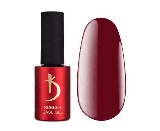 Изображение  Color base coat for nails KodiColor base gel, Beetroot, 7 ml, Volume (ml, g): 7, Color No.: Beetroot