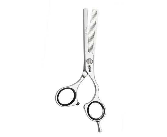 Изображение  Hairdressing scissors Jaguar J-43155 White Line Smart 39 thinning 5.5"