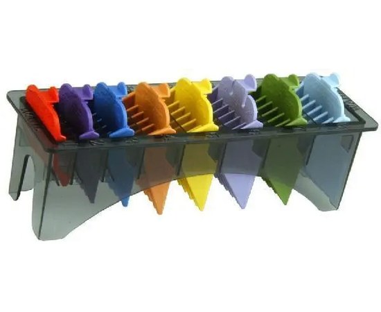 Изображение 5 Набор насадок Wahl 8-Pack Cutting Guides(03170-417), разноцветные