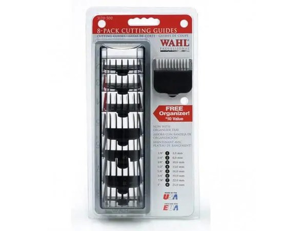 Изображение  Wahl 03170-517 nozzle set for Taper, Magic, Icon hairdressing machines with stand, 8 pcs.