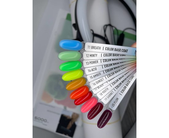 Зображення  База кольорова каучукова NUB Color Base Coat 8 мл, № 014, Об'єм (мл, г): 8, Цвет №: 014