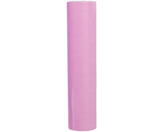 Изображение  Одноразовая простыня в рулоне Розовая Блондинка 1шт. 0,80м х 100м (плотность 20 г/м2) спанбонд, розовый