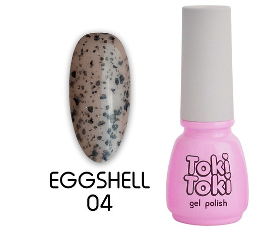 Зображення  Гель-лак Toki-Toki EggShell 5 мл EG04, Об'єм (мл, г): 5, Цвет №: EG04
