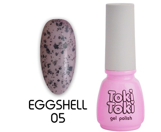 Изображение  Toki-Toki EggShell Gel Polish 5 ml EG05, Volume (ml, g): 5, Color No.: EG05