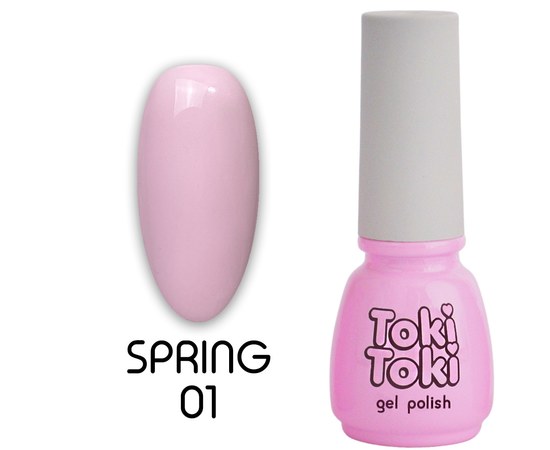 Изображение  Toki-Toki Spring Gel Polish 5 ml SP01, Volume (ml, g): 5, Color No.: SP01