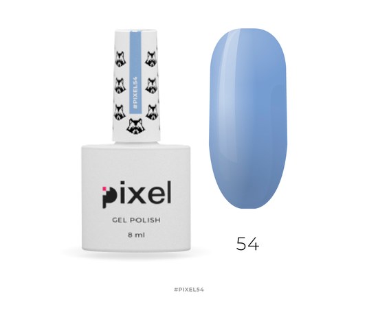 Изображение  Gel polish Pixel №054 (dark blue), 8 ml, Volume (ml, g): 8, Color No.: 54
