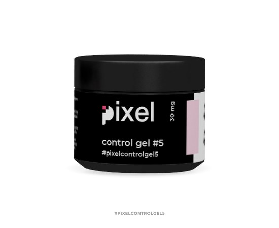 Зображення  Гель для нарощування Pixel Control Gel №05 (світло-рожевий), 30 мл