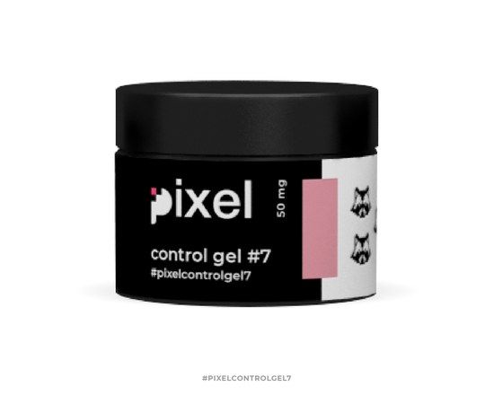 Изображение  Gel for building Pixel Control Gel No. 07 (flesh-pink), 50 ml