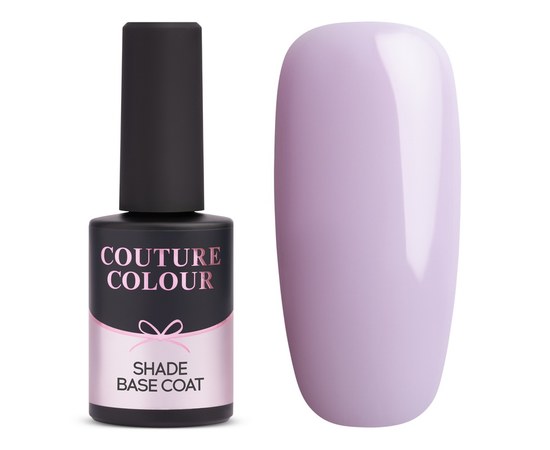 Изображение  База цветная Couture Colour Shade Base 04 светло-лиловый, 9 мл, Объем (мл, г): 9, Цвет №: 04