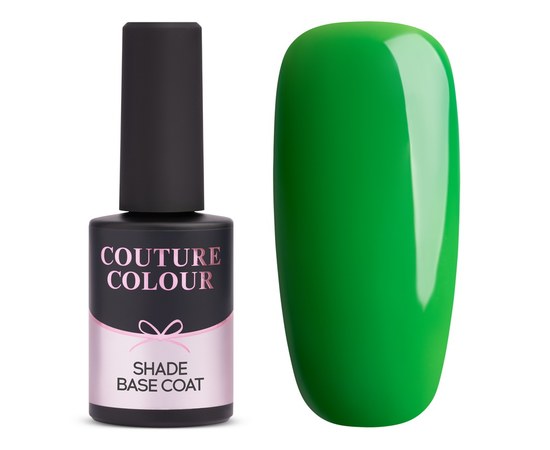 Изображение  База цветная Couture Colour Shade Base 07 травянисто-зеленый, 9 мл, Объем (мл, г): 9, Цвет №: 07