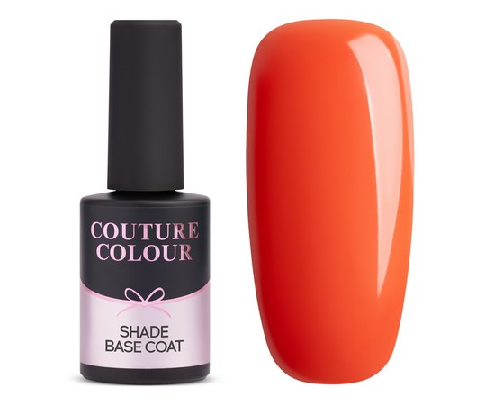 Зображення  База кольорова Couture Colour Shade Base 09 коралово-червоний, 9 мл, Об'єм (мл, г): 9, Цвет №: 09