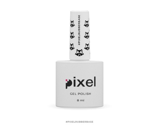 Изображение  Rubber base for gel polish Pixel Rubber Base, 8 ml, Volume (ml, g): 8