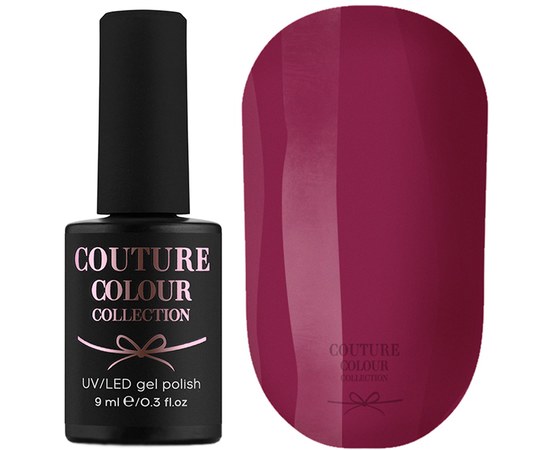 Изображение  Gel polish Couture Color 024 burgundy, 9 ml, Color No.: 24