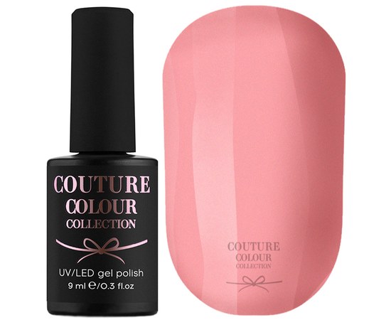 Изображение  Гель-лак Couture Colour 016 розово-пудровый, 9 мл, Цвет №: 016