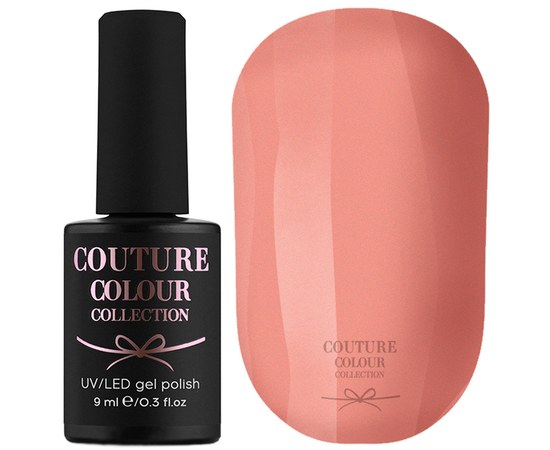 Изображение  Гель-лак Couture Colour 012 пудровый персиковый, 9 мл, Цвет №: 012