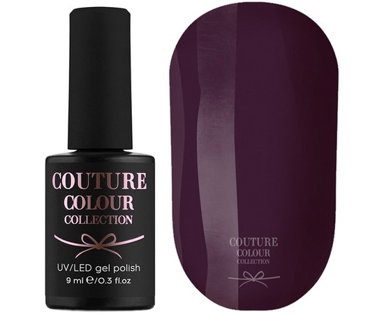 Изображение  Гель-лак Couture Colour 038 пепельно-фиолетовый, 9 мл, Цвет №: 038