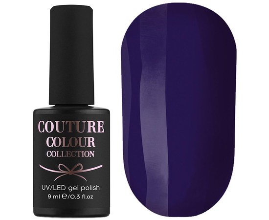 Изображение  Гель-лак Couture Colour 050 насыщенный фиолетовый, 9 мл, Цвет №: 050