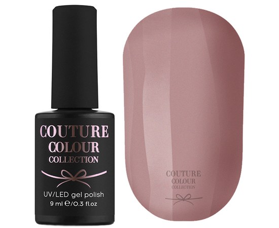 Зображення  Гель-лак Couture Colour №099 світлий рожевий шоколад, 9 мл, Цвет №: 099