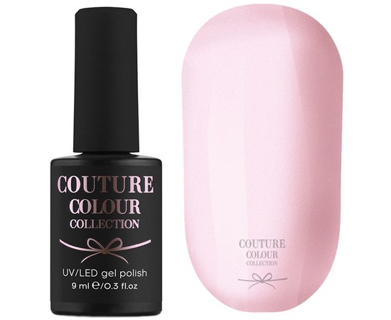 Изображение  Гель-лак Couture Colour 119 светлый молочно-розовый, 9 мл, Цвет №: 119