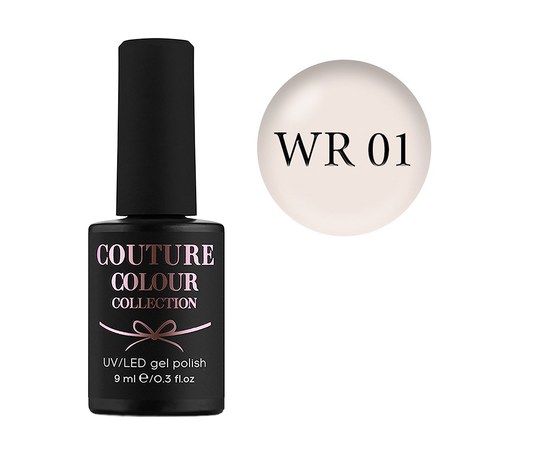 Изображение  Gel polish COUTURE Color WINTER ROSEATE WR01 beige cream, 9 ml, Volume (ml, g): 9, Color No.: WR01