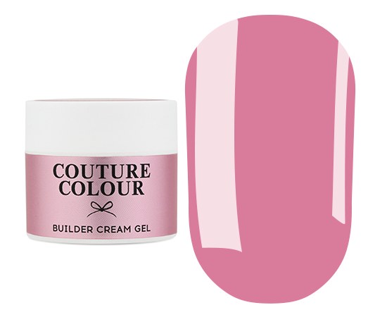 Изображение  Строительный крем-гель Couture Colour Builder Cream Gel Barby Pink ярко-розовый, 50 мл, Объем (мл, г): 50, Цвет №: Barby Pink