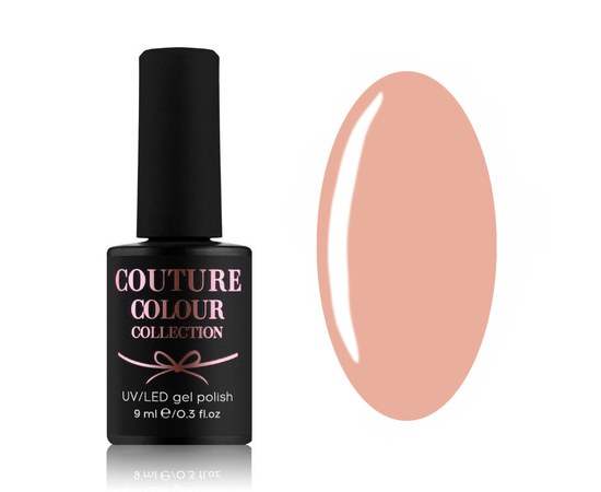 Изображение  Гель-лак Couture Colour Soft Nude 02 Розово-персиковый, 9 мл, Объем (мл, г): 9, Цвет №: 02