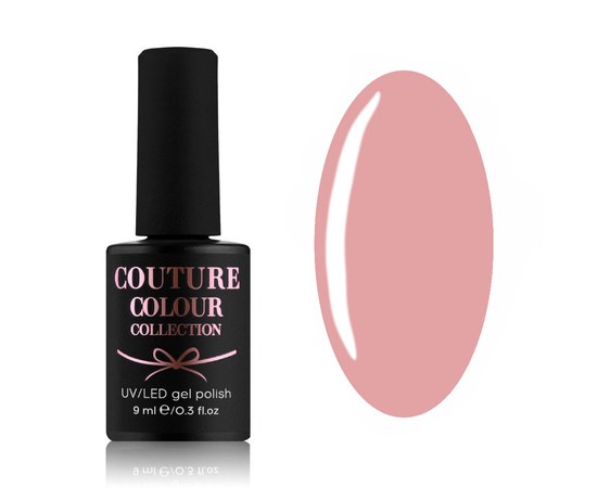 Изображение  Гель-лак Couture Colour Soft Nude 04 Мягкий розовый с легким шиммером, 9 мл, Объем (мл, г): 9, Цвет №: 04