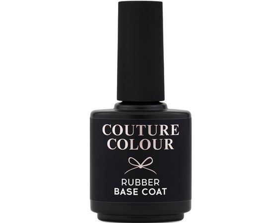 Изображение  База каучуковая для гель-лака Couture Colour Rubber Base Coat, 15 мл