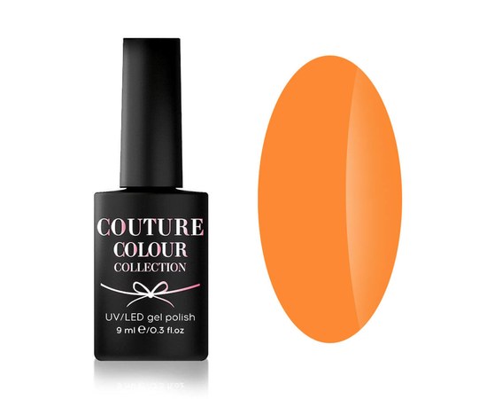 Изображение  Гель-лак Couture Colour Neon Summer №04 оранжевый, 9 мл, Цвет №: 04