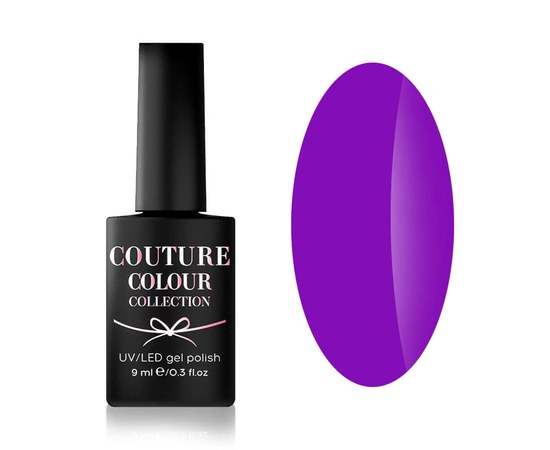Изображение  Гель-лак Couture Colour Neon Summer №08 фиолетовый, 9 мл, Цвет №: 08