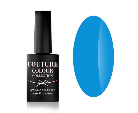 Изображение  Gel polish Couture Color Neon Summer №09 blue, 9 ml, Color No.: 9
