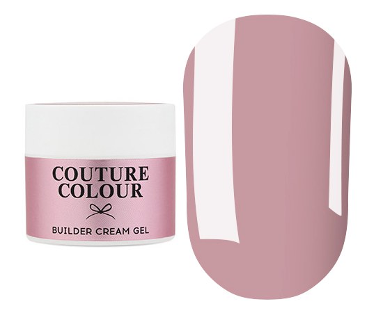 Изображение  Строительный крем-гель Couture Colour Builder Cream Gel Elegant Pink дымчатый розовый, 50 мл, Объем (мл, г): 50, Цвет №: Elegant Pink