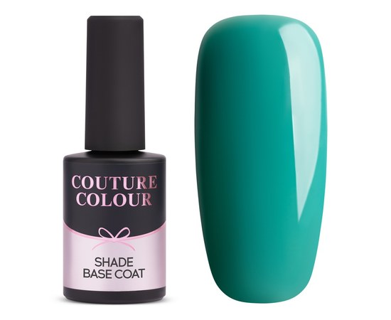 Изображение  База цветная Couture Colour Shade Base 12 бирюзовый, 9 мл, Объем (мл, г): 9, Цвет №: 12