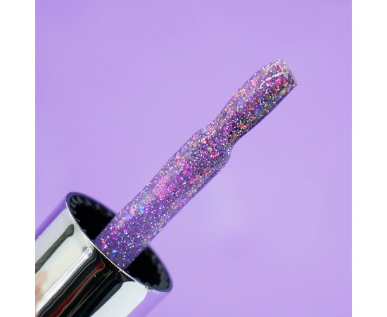 Изображение 3 Гель-лак светоотражающий SAGA Fiery Gel №17 фиолетовый, 9 мл, Объем (мл, г): 9, Вариант: 17