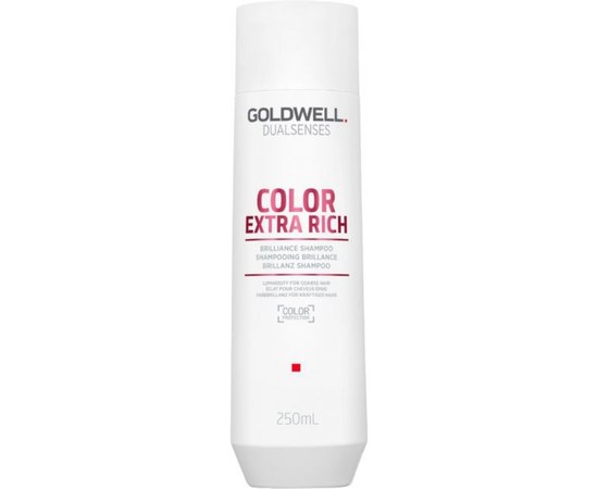 Изображение  Shampoo DSN Color Extra Rich to maintain the color of thick and porous hair 250 ml
