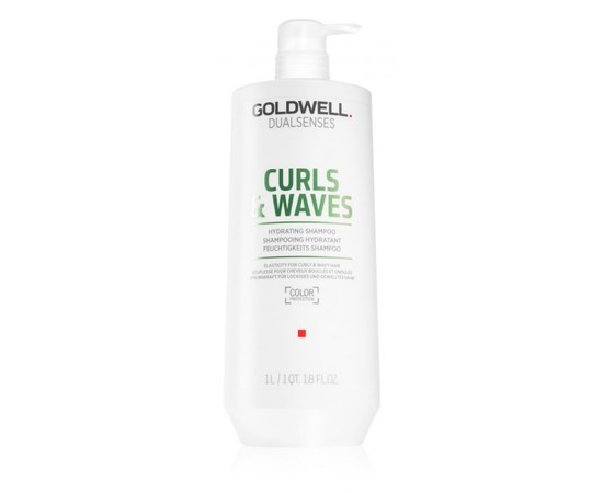 Изображение  Шампунь DSN Curls & Waves увлажняющий для вьющихся волос 1 л