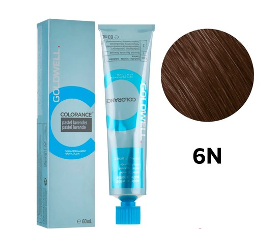 Изображение  Hair dye Goldwell Colorance 60 ml, 6-N, Volume (ml, g): 60, Color No.: 6-N