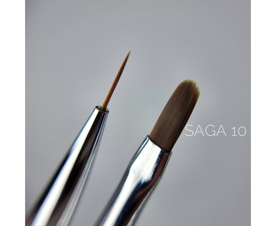 Изображение 2 Brush gel + liner double-ended SAGA professional №10