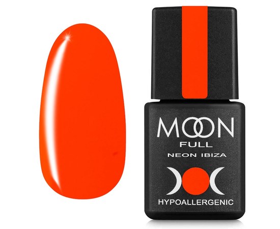 Изображение  Gel polish for nails Moon Full Neon Ibiza 8 ml, № 714, Volume (ml, g): 8, Color No.: 714