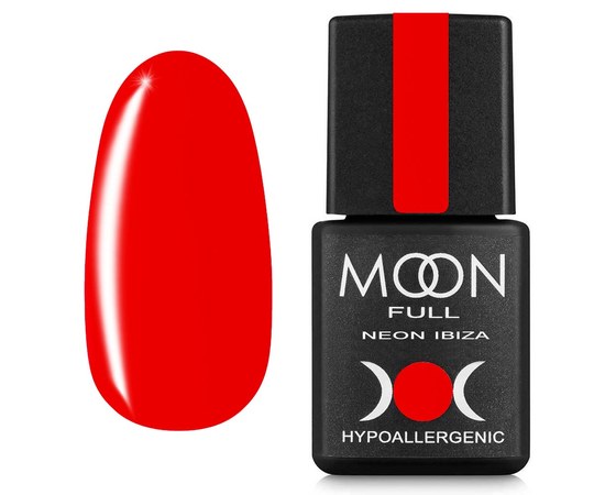 Изображение  Gel polish for nails Moon Full Neon Ibiza 8 ml, № 715, Volume (ml, g): 8, Color No.: 715