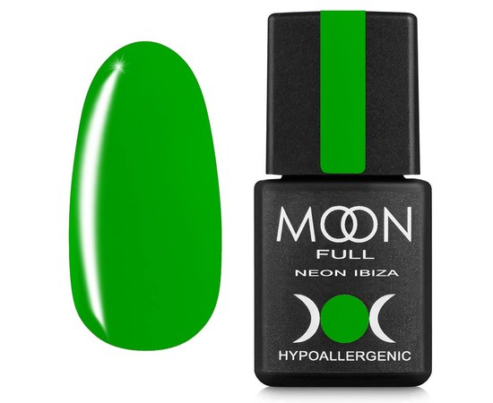 Зображення  Гель-лак для нігтів Moon Full Neon Ibiza 8 мл №722, Об'єм (мл, г): 8, Цвет №: 722