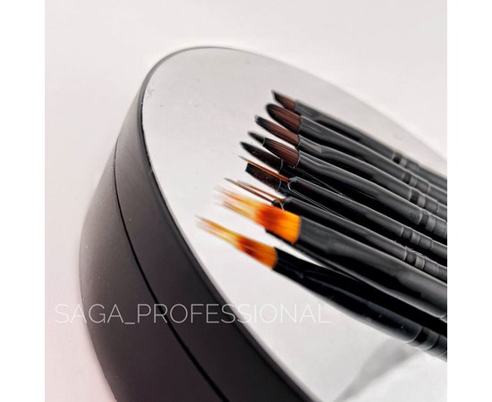Изображение 5 Gel brush SAGA professional No. 04 square, 8 mm