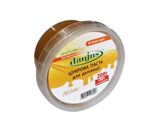 Изображение  Bandage sugar paste (home depilation) Honey Danins, 200+50 g