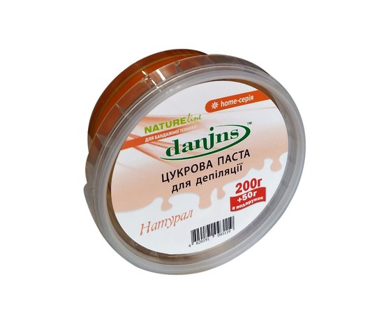 Изображение  Bandage sugar paste (home depilation) Natural Danins, 200+50 g